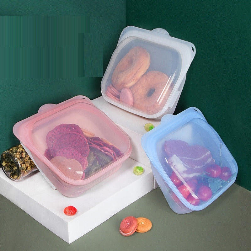 Silicone Food Storage Bag Set