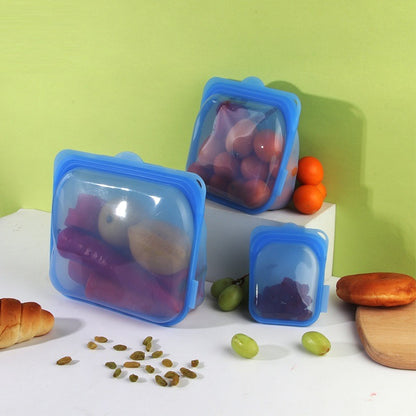Silicone Food Storage Bag Set