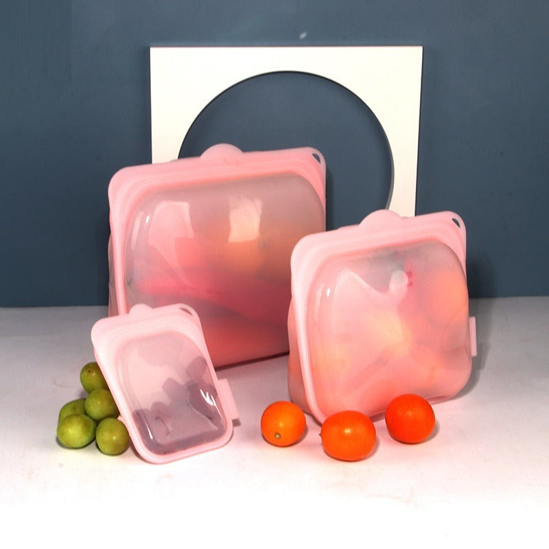 Silicone Food Storage Bag Set