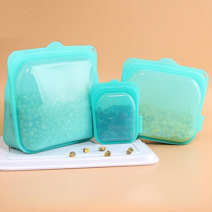 Silicone Food Storage Bag Set