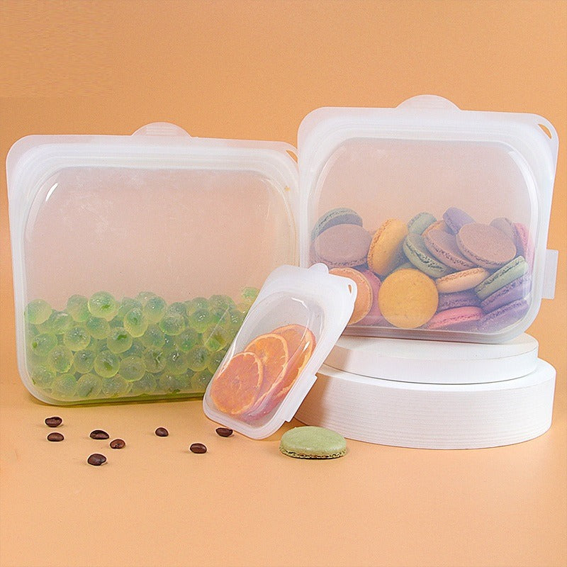 Silicone Food Storage Bag Set