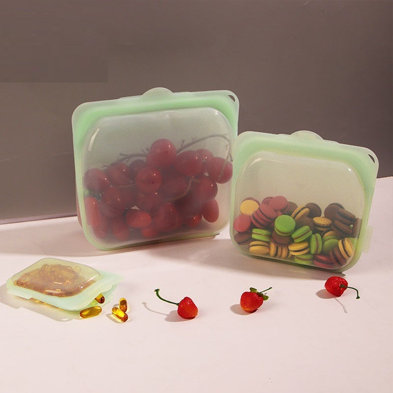 Silicone Food Storage Bag Set